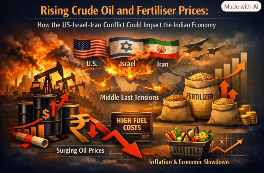 Rising Crude Oil and Fertilizer Prices: How the US–Israel–Iran Conflict Could Impact the Indian Economy